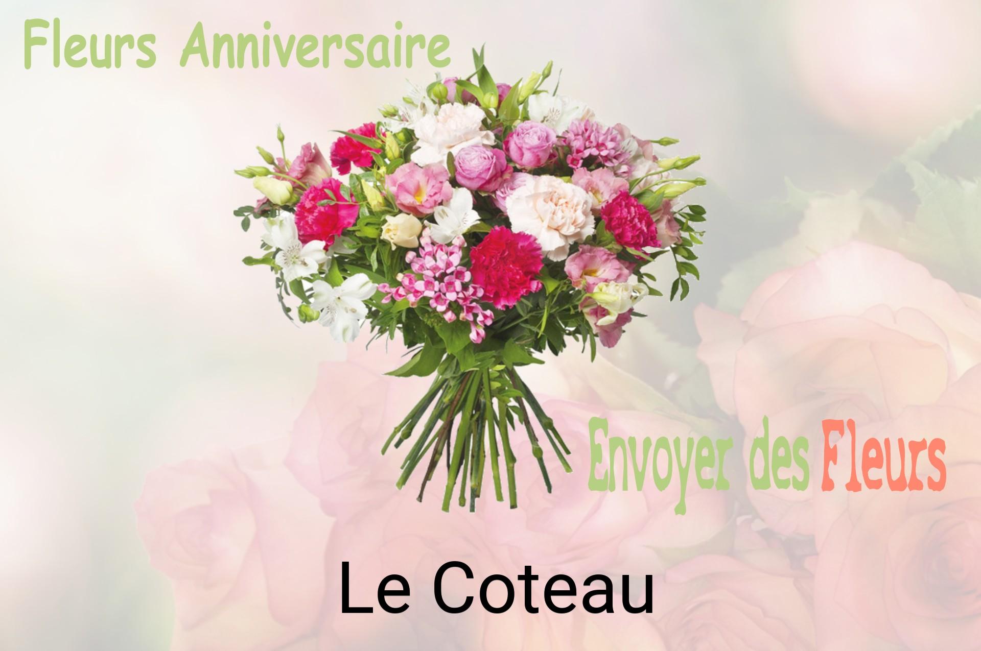Bouquet de fleurs d’anniversaire livré à Le Coteau