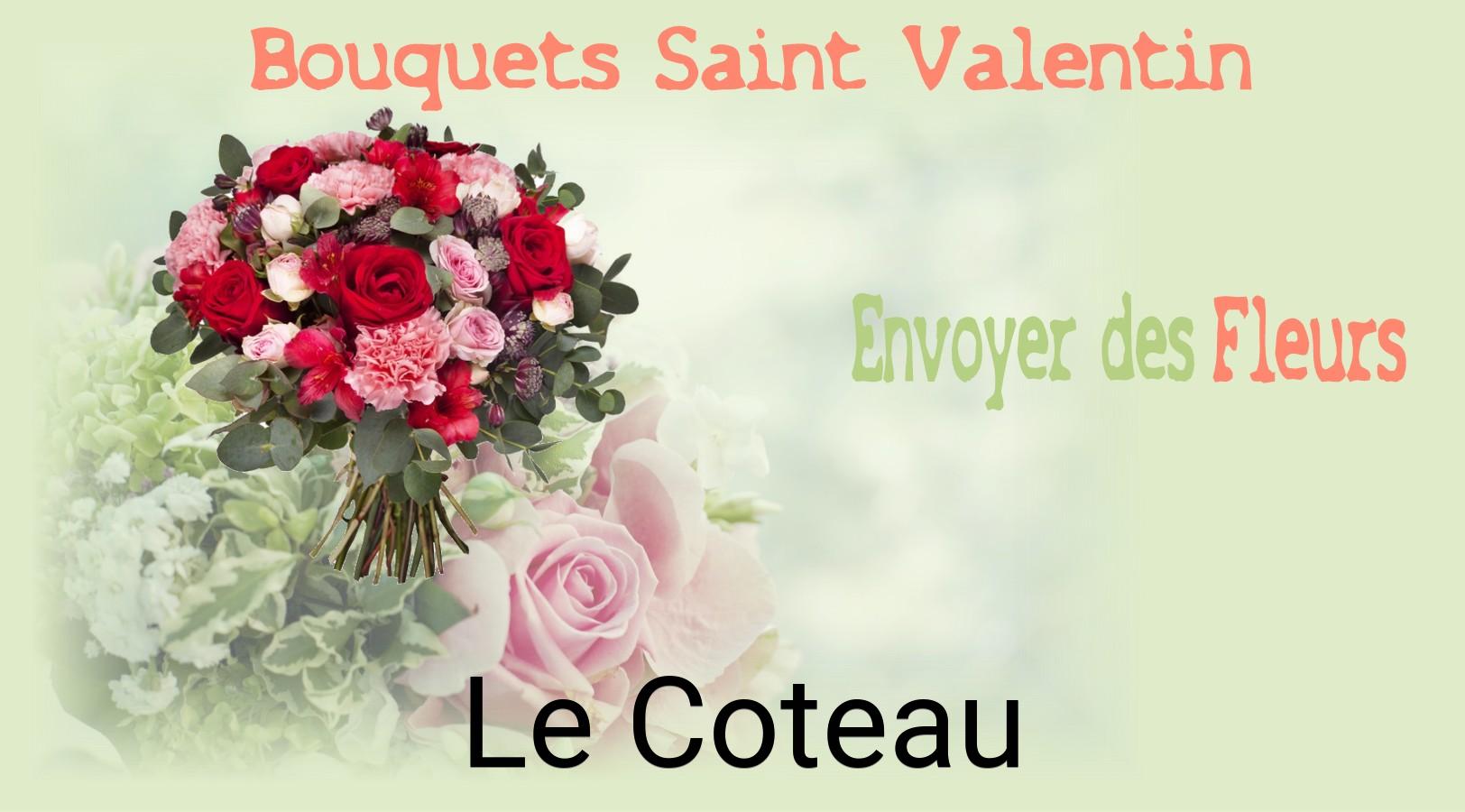 Roses de Saint-Valentin livrées à Le Coteau
